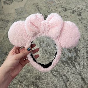 BUY 1 GET 1 HALF OFF Handmade pink Mickey Sherpa ears